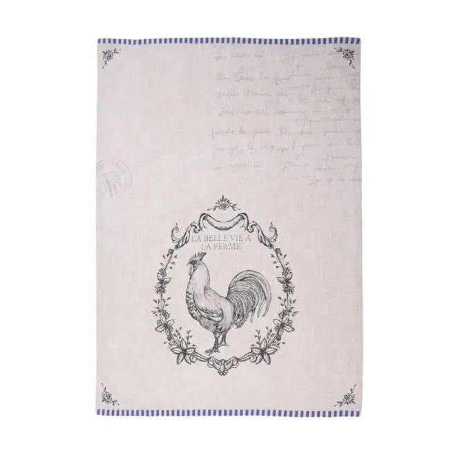 Ręcznik kuchenny 70x50cm ferme beige  - 1