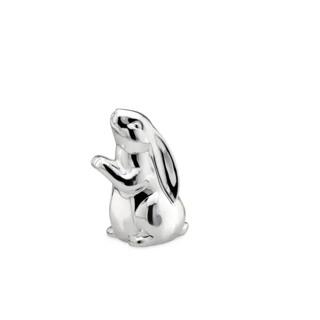 Figurka dekoracyjna 19x14,3cm królik stojący - 1