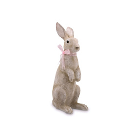 Figurka dekoracyjna 48,5x23,5x17cm królik stojący