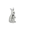 decorative figurine 24cm standing rabbit - 1