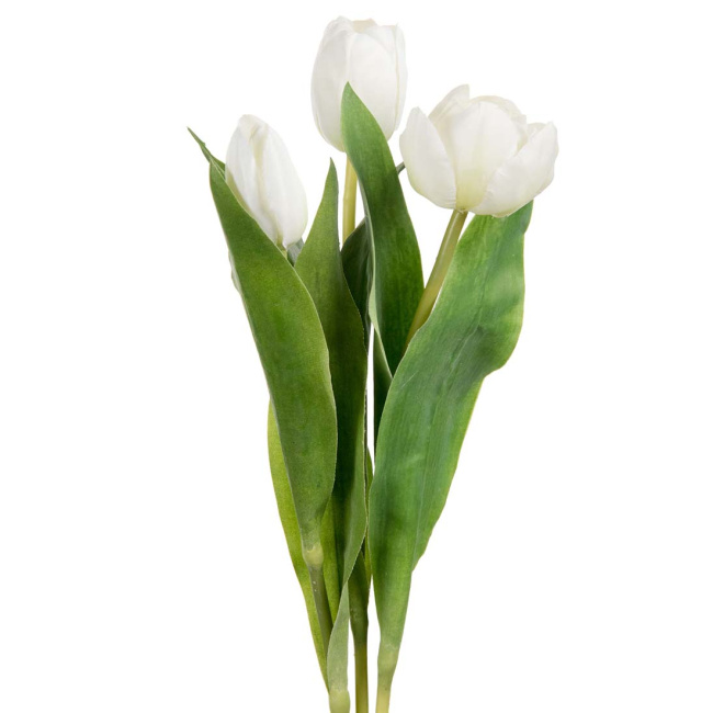 Tulip 36cm White  (1 piece mix) - 1