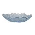 Glass Bowl 22x5cm Blue Sarah - 1