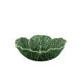bowl Cabbage 22x7cm green cabbage leaf - 4
