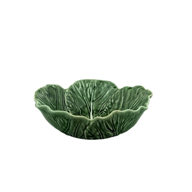 bowl Cabbage 22x7cm green cabbage leaf