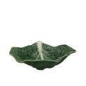 Misa Cabbage 35x25x11cm green liść kapusty