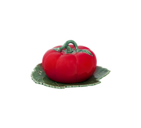 Maselniczka Tomato 20x18x4,5cm pomidor green-red