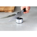 Double-Sided Silver Knife Sharpener - 2