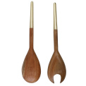 Set of 2 Acacia Salad Spoons 31cm - 9