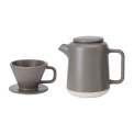 La Cafetiere 800ml Coffee Brewer with a Filter seville ceramic grey - 4