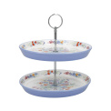 London Pottery 2-Tier Cake Stand 26cm meadow - 1