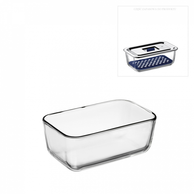 Replacement Glass for TopServe Container 21x13 cm - 1