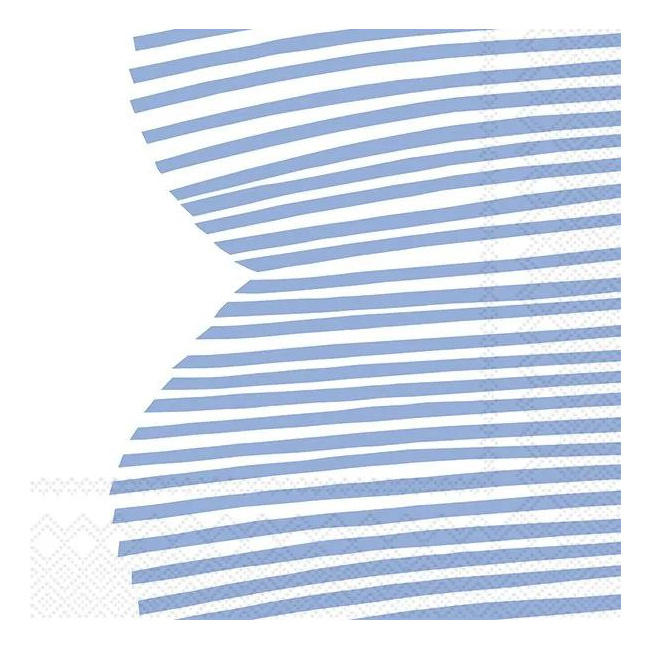Napkins 33cm uimari light blue