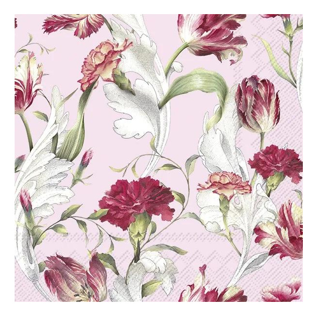 Napkins 33x33cm Dana Rose 20pcs