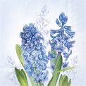 Serwetki 33x33cm Hyacinth Blue 20szt. - 1