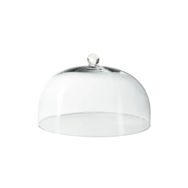 Glass Cake Dome Grande 28x20cm   - 1