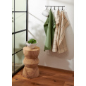Kitchen Towel 70x50cm grey columns linen - 4