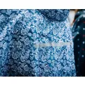 Poncho Cape Paisley Blue  - 4