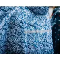 Peleryna Poncho Paisley Blue - 2