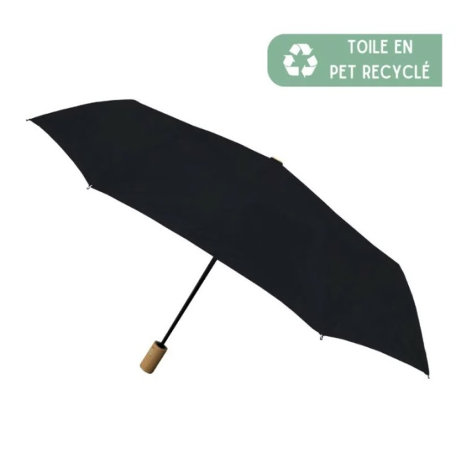 Automatic Umbrella Black Eco  - 1