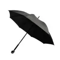 Parasol Skull długi czarny - 1