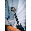 Parasol Skull długi czarny - 5