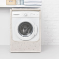 Front-loading washing machine cover beige - 3