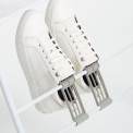 Clothes drying rack with shoe holders - 5