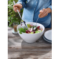 Bistro Salad Bowl 24cm + Salad Spoons - 2
