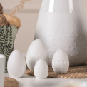 Komplet 4 jajek dekoracyjnych 5-8,6cm - 4