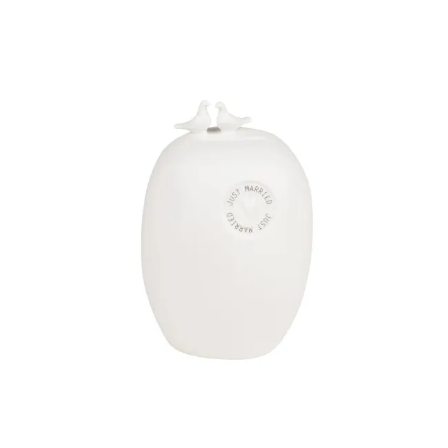 Piggy bank 13,5cm Just Married