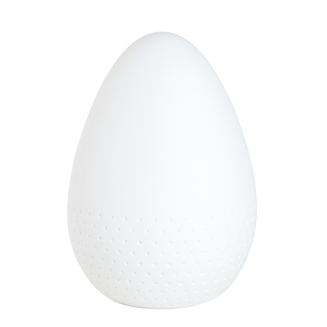 Egg 20x14cm dots