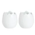 Komplet 2 wazoników 5,5cm jajka - 1
