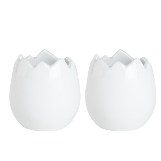 Set of 2 vases 5.5cm eggs
