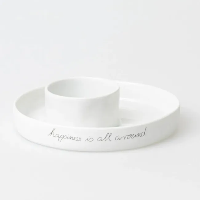 Bowl 2w1 Happiness is all around 15,5x4cm - 1