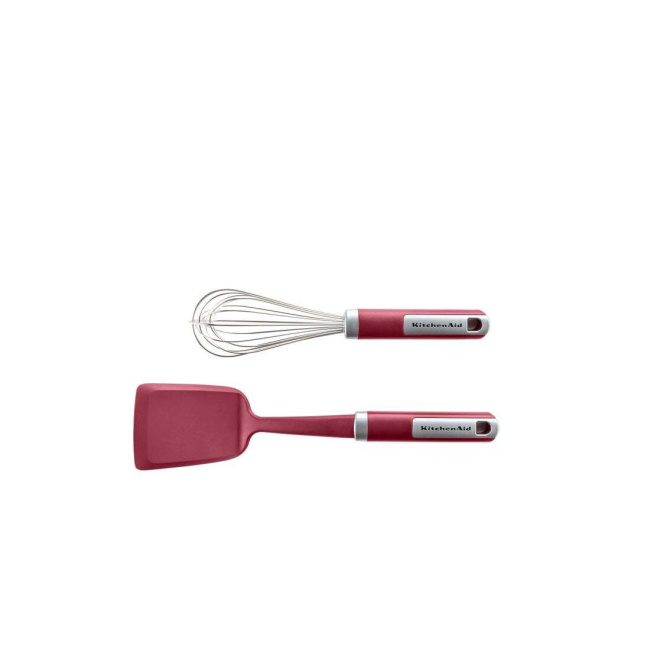 Set of spatula + whisk The Maker Essentials red 
