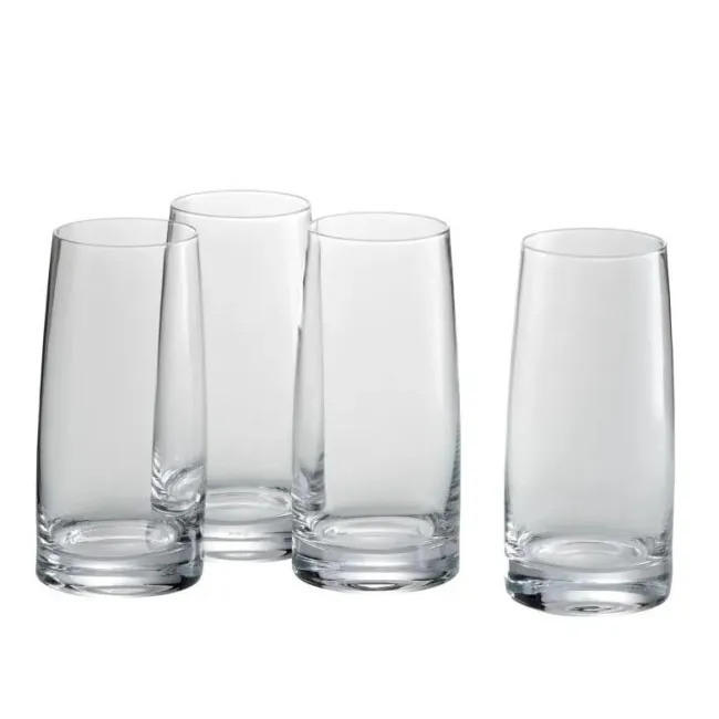 Komplet 4 szklanek Kineo 360ml longdrink