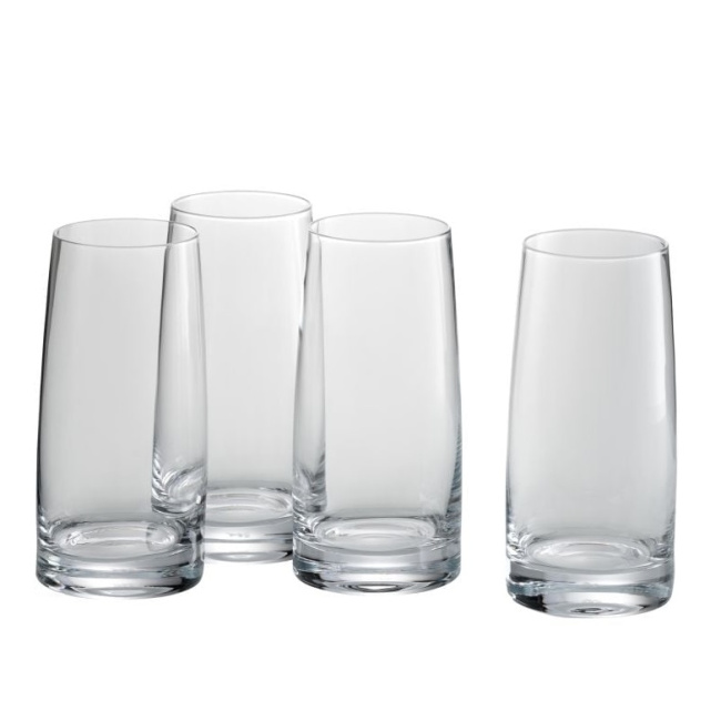 set of 4 glasses Kineo 360ml longdrink