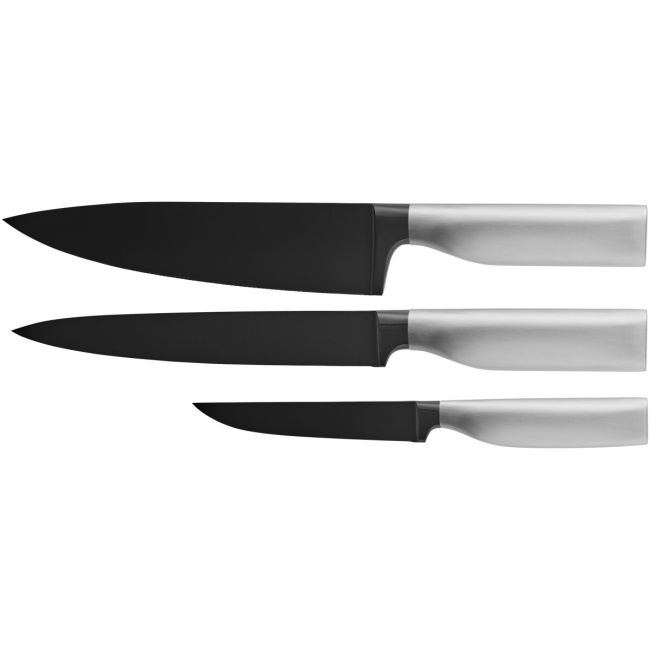 3-knife set Ultimate Black