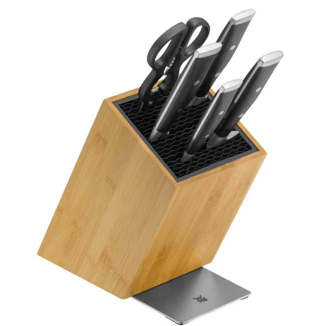 4-knife set Grand Class in Flextec block + scissors