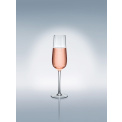 Set of 4 Rose Garden champagne glasses 280ml - 12
