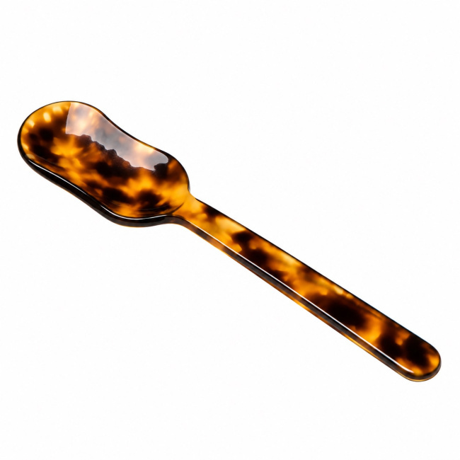 Caviar spoon tortoise