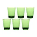 Zestaw 6 szklanek Fiaba 440ml zielone