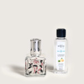 Leaf Cube scent lamp set + 250ml 'Citrus Peel' scented oil - 3