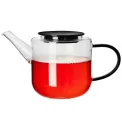 Czajnik Coppa Glass 1,1l do herbaty czarny - 5
