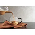 Czajnik Coppa Glass 1,1l do herbaty czarny - 8