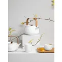 teapot Japandi 1.5L white for tea - 2