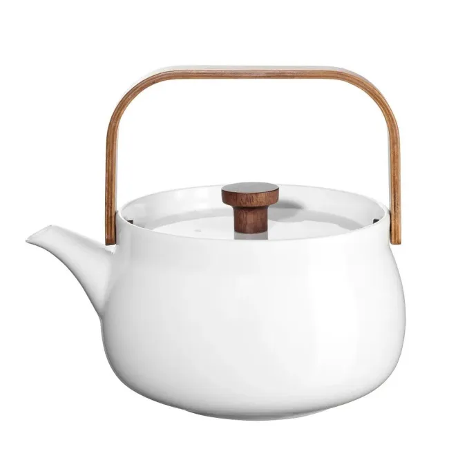 Czajnik Japandi 0,6l do herbaty White - 1