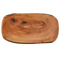 Flat bowl 21.5x11x3cm olive wood - 2