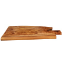 Deska do krojenia 41x25x2cm drewno oliwne - 4