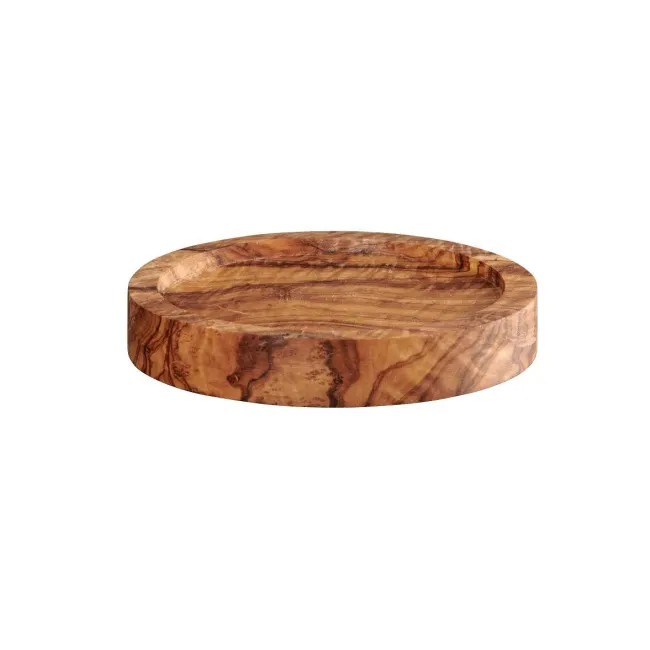 Serving plate 13x2cm olive wood